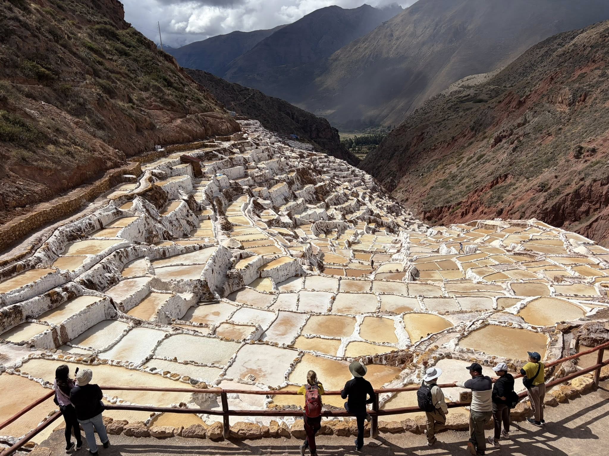 Maras 鹽田全景 - 3000 多個梯狀鹽池